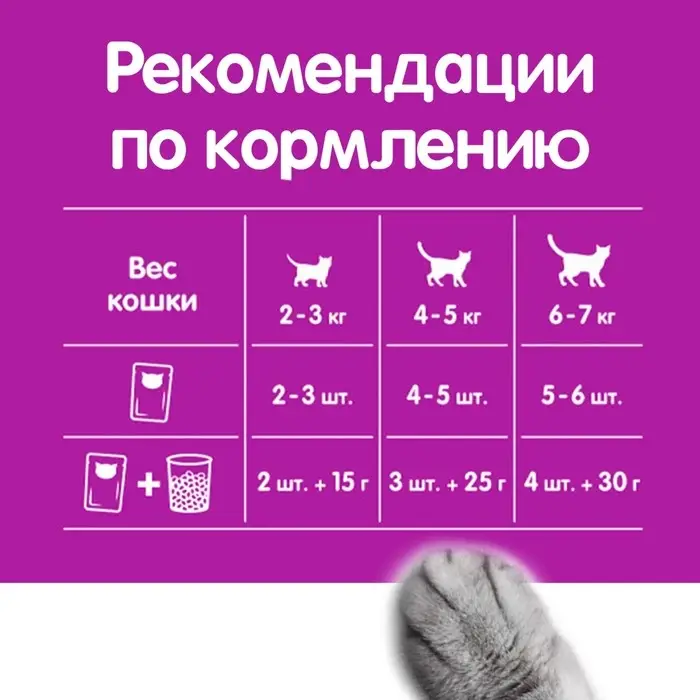 Влажный корм Whiskas &laquo;Аппетитный микс&raquo; для кошек, с уткой и печенью в мясном соусе, 75г