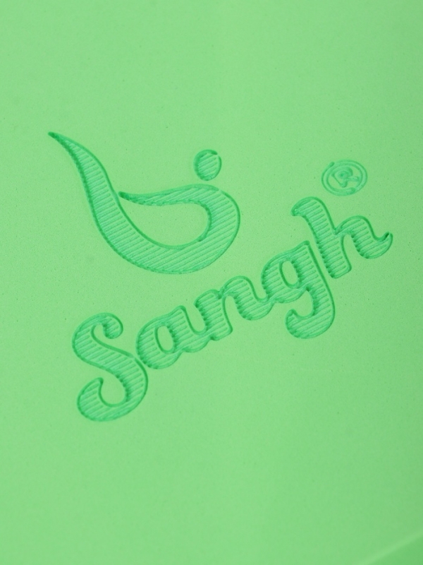 Блок для йоги 23 х 15 х 7,5 см, вес 120 гр, цвет зеленый