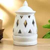 Подсвечник терракота "Фонарь" 16х16х28 см