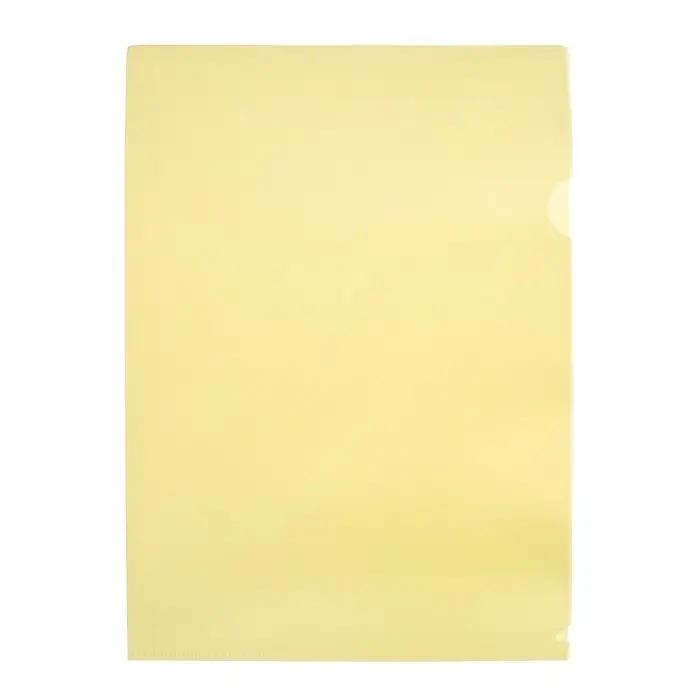 Папка-уголок, А4, 180 мкм, Calligrata, прозрачная, пастельная, молочная