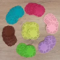 Набор подставок под горячее &laquo;Чаепитие&raquo;, 4 шт, 10 см, цвет МИКС