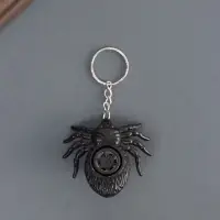 Брелок пластик ветерок "Паук" 4,7х5,5х1,5 см