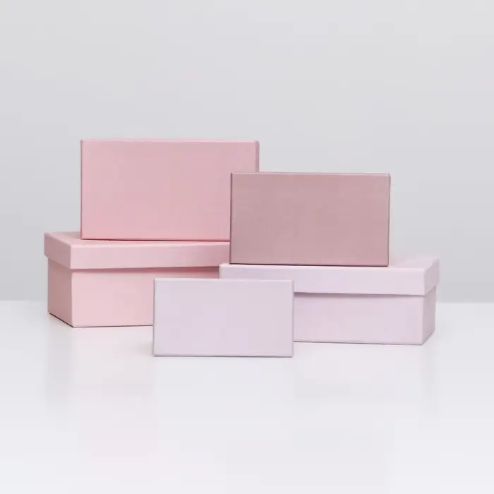 Набор коробок 10 в 1 &laquo;Пудра&raquo;, 30 х 19 х 13 - 12 х 6,5 х 4 см