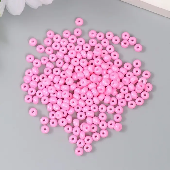 Бисер стекло 6/0 "Персидская роза" 15 гр