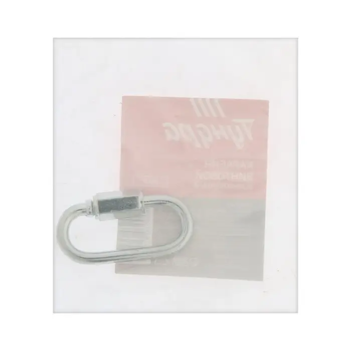 Карабин винтовой ТУНДРА krep, М3.5, оцинкованный, 1 шт.