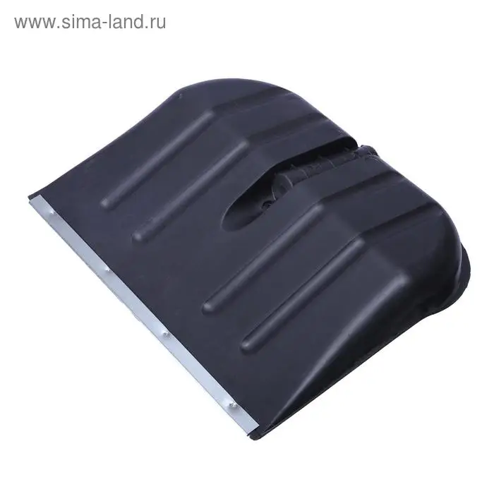 Ковш лопаты пластиковый, 360 &times; 410 мм, с оцинкованной планкой, тулейка 32 мм