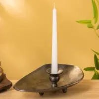 Подсвечник "Средневековье" алюминий 25,5х18х7,5 см