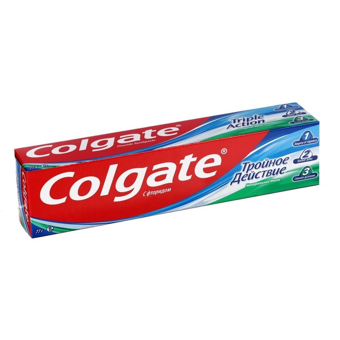 Зубная паста Colgate &laquo;Тройное действие&raquo;, 50 мл