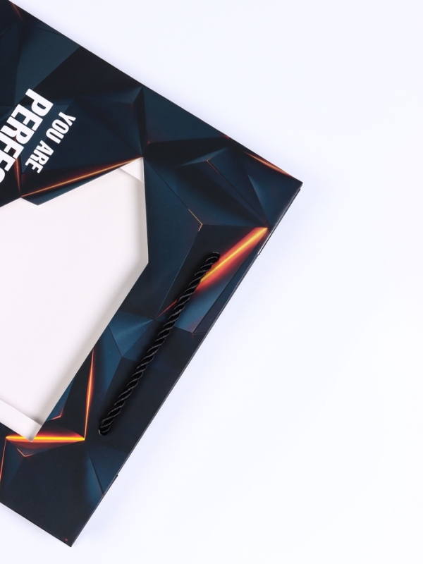 Пакет подарочный с окном "Perfect", 25 х 10 х 22 см