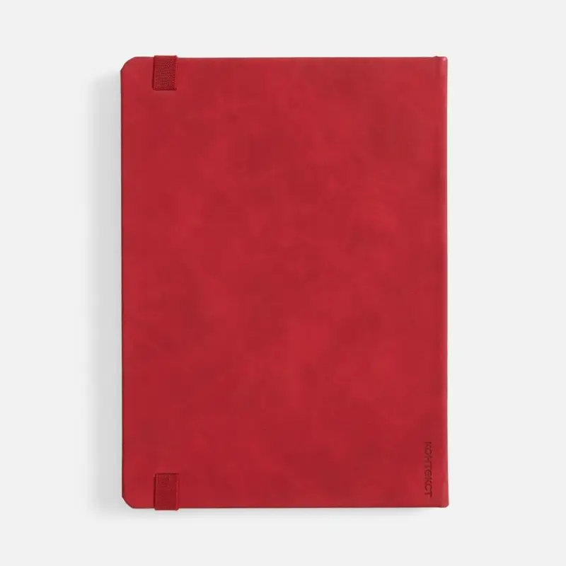 Ежедневник Urban Hard, недатированный, красный