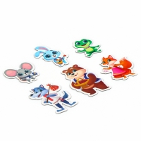 Набор развивающих магнитов. Театр по мотивам русской народной сказки &laquo;Теремок&raquo;