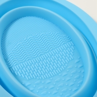 Ванночка - коврик для очистки кистей, 15 &times; 11 см, цвет МИКС