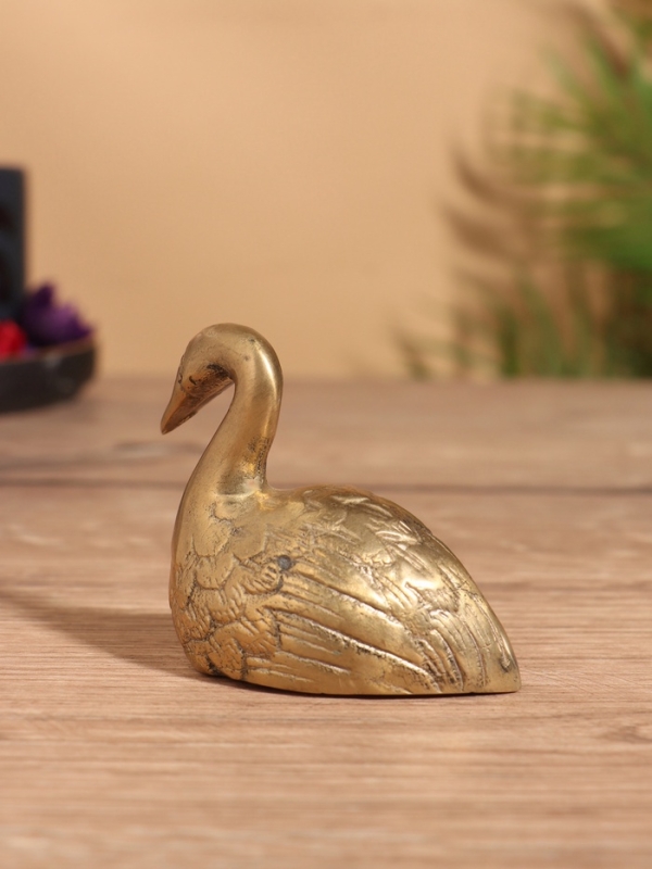 Сувенир бронза "Лебедь" 8х4х6 см