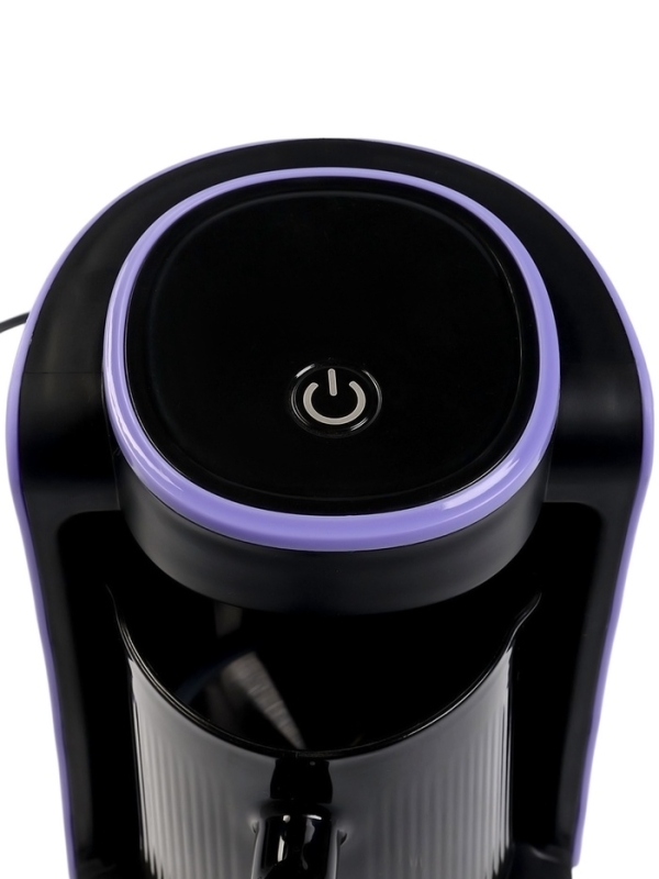 Турка электрическая Luazon LTE-602, 600 Вт, 300 мл, автоотключение, сиреневая