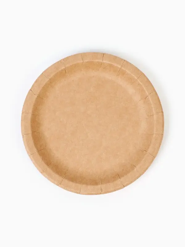 МП Набор бумажной посуды "Крафт", 20 персон