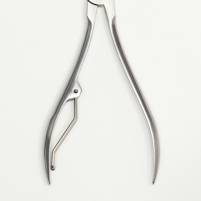 Кусачки педикюрные &laquo;Premium&raquo;, 12,5 см, длина лезвия - 20 мм, цвет серебристый