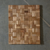 Коврик из тикового дерева, 40х30х0,7 см