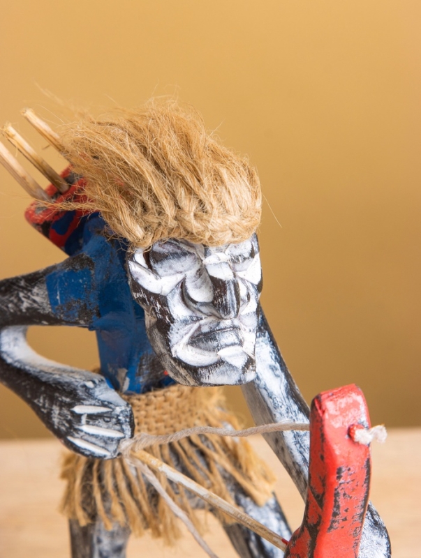 Сувенир &laquo;Аборигены лучник&raquo;, 15&times;7&times;23 см, дерево