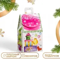 Подарочная коробка &laquo;Домик зверят&raquo;, 9.1&times;7&times;15.7 см