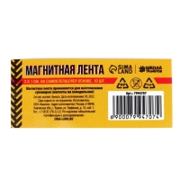 Магнит на клеевой основе &laquo;Прямоугольник&raquo; 3 &times; 1 см, набор 10 шт.