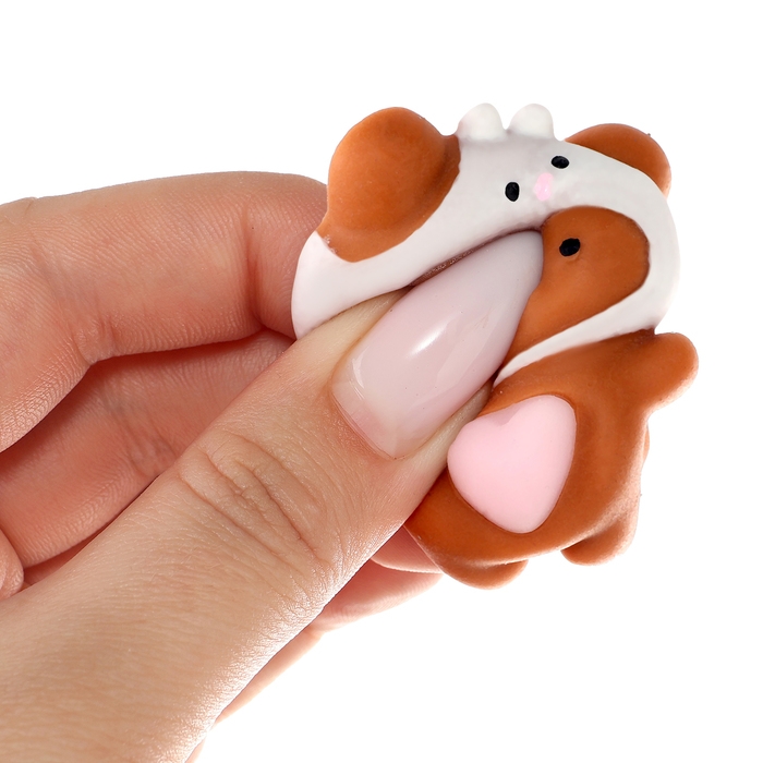 Сквиш антистресс мялка &laquo;Мишка&raquo;в шапочке