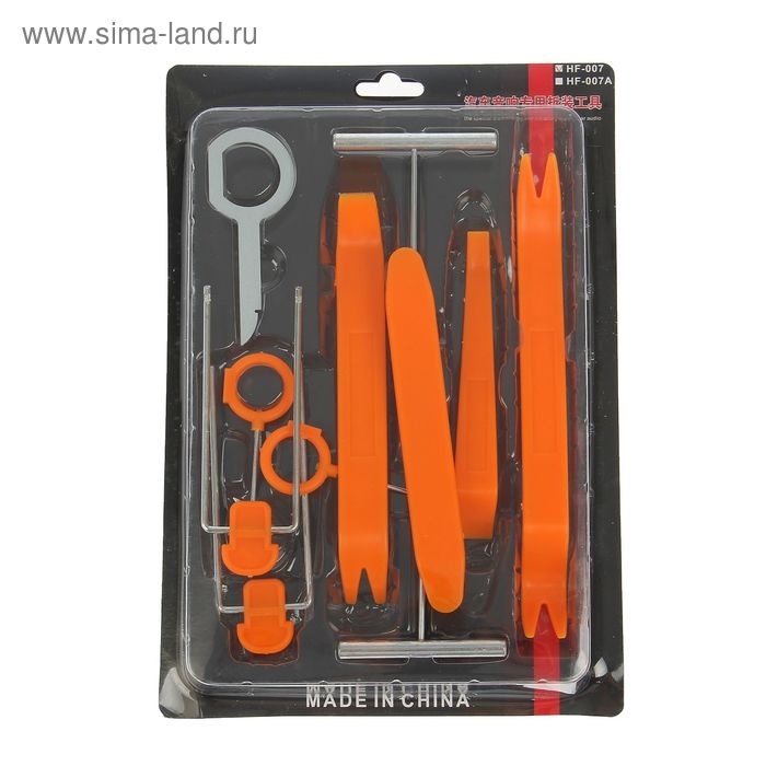 Инструмент для разбора пластика в авто, набор 12 предметов