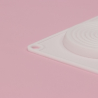 Форма для муссовых десертов и выпечки Доляна &laquo;Гипноз&raquo;, силикон, 30&times;17,5&times;0,5 см, 6 ячеек (d=7,7 см), цвет белый