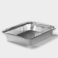Набор форм из фольги для запекания и выпечки Доляна, 1,04 л, 22,5&times;18&times;4,5 см, 2 шт