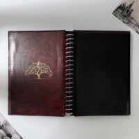 Фотоальбом &laquo;Фотоальбом нашей семьи&raquo;, 20 магнитных листов, цвет страниц чёрный