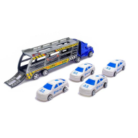 Грузовик инерционный &laquo;Автовоз&raquo;, с машинками, цвета МИКС
