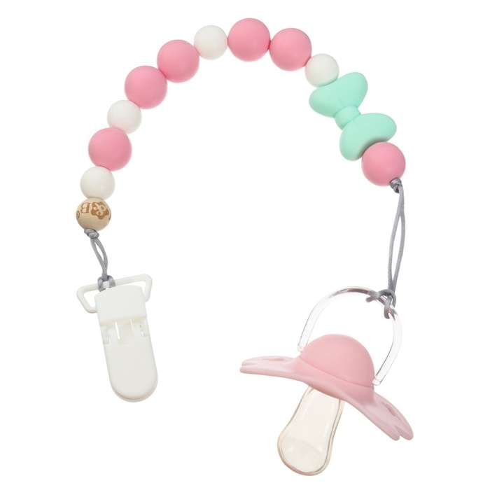 Держатель для соски - пустышки &laquo;Нежность&raquo;, силиконовый