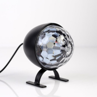 Световой прибор &laquo;Полусфера&raquo; 5 см, свечение RGB, 220 В