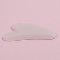 Массажёр гуаша &laquo;Сердце&raquo;, 8,5 &times; 5,5 см, цвет лавандовый