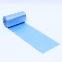 Мешки для мусора в рулоне "UpakLand" 60 л, голубые,ПНД, толщина 8 мкм, 50 шт