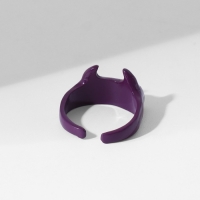 Кольцо &laquo;Монстрик&raquo; беззубик, цвет фиолетовый, безразмерное