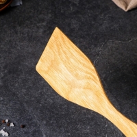 Лопатка дубовая &laquo;Косая&raquo;, 30 см, МИКС