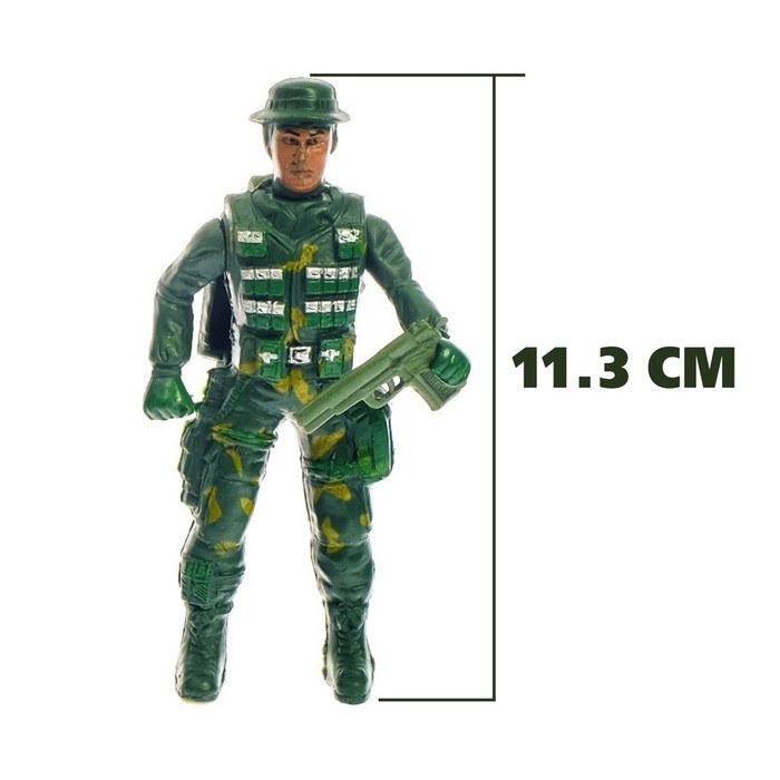 Набор солдатиков &laquo;Спецназ&raquo;, 3 шт.