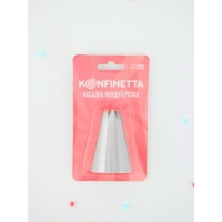 Насадка кондитерская KONFINETTA &laquo;Закрытая звезда&raquo;, d=3,5 см, выход 1,7 см, нержавеющая сталь