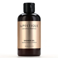 Гель для душа женский, 300 мл, аромат сандала и ванили, LA POETIQUE