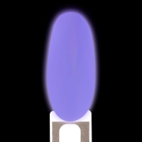 Гель лак для ногтей &laquo;GLOW IN THE DARK&raquo;, 3-х фазный, 8 мл, LED/UV, люминесцентный, цвет фиалковый (26)