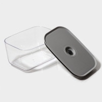 Ланч - бокс с вакуумным клапаном Доляна, 800 мл, 16,7&times;12&times;8,5 см, прозрачный