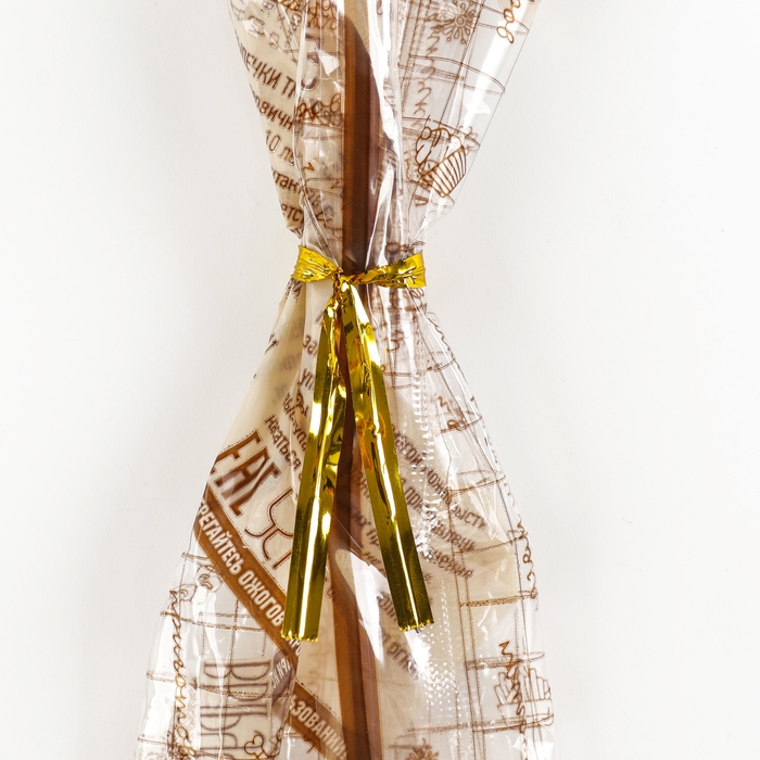 Клип лента, набор 800 шт., длина 1 шт. &mdash; 12 см, цвет золотой