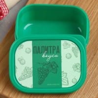 Ланч-бокс прямоугольный FoodVibes &laquo;Палитра вкуса&raquo;, 150 мл