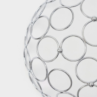 Фруктовница Доляна &laquo;Ринго&raquo;, 23&times;23&times;9,5 см, цвет хром