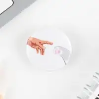 Значок металлический , закатной &laquo;Смирись я девушка&raquo;, 25 мм, МИКС