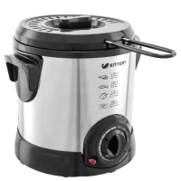 Электрическая фритюрница с чашей для фри 1 литр KT-2009