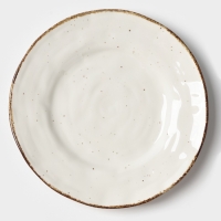 Тарелка  Magistro "Alpine Frost" 27см    27х3,5 цвет белый