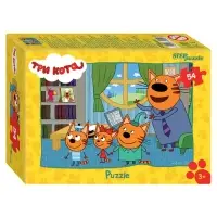 Пазл &laquo;Три кота - 1&raquo;, МИКС, 54 элемента