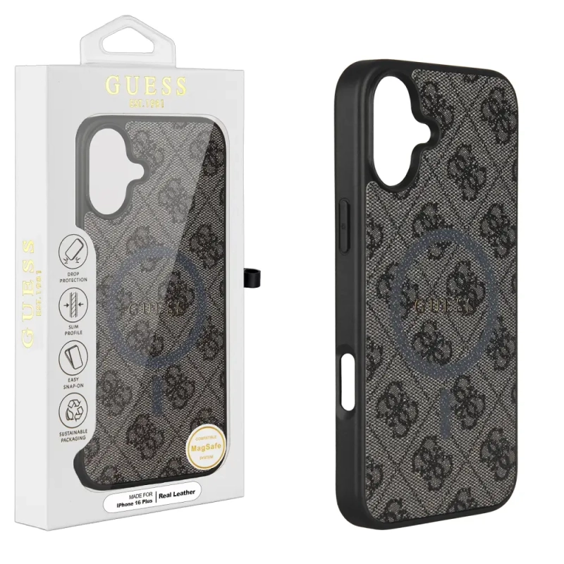 Чехол iPh 16 PLUS Guess  G4GFR