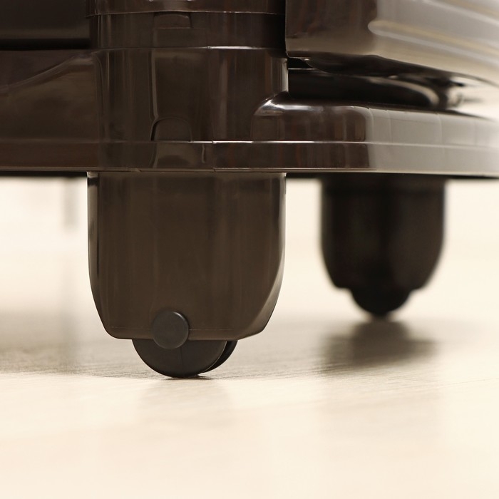 Комод 4-х секционный &laquo;Эконом&raquo;, цвет коричневый